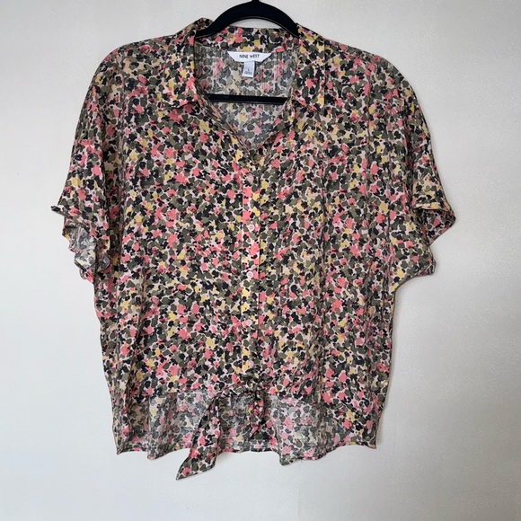 Nine West Tops - Nine West Floral Blouse